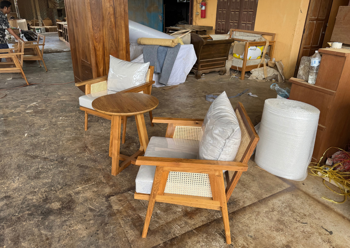 Kood Reclaimed Teak Casual Chair