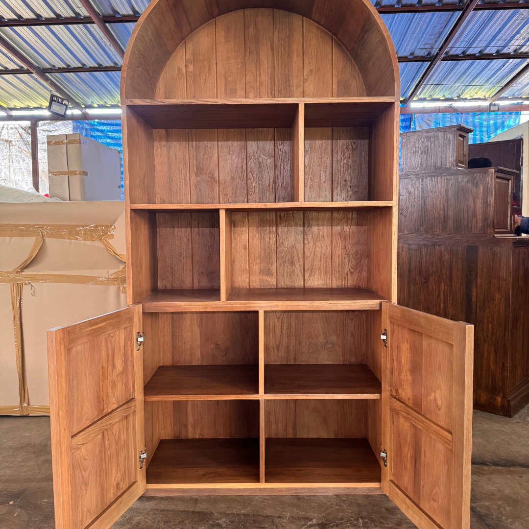 Pha Reclaimed Teak Bookcase / Display Cabinet