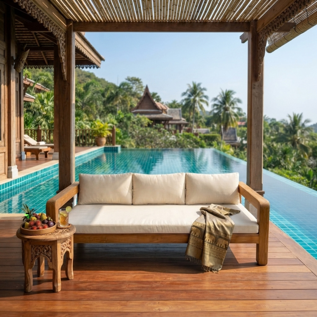 Krabi Reclaimed Teak Daybed