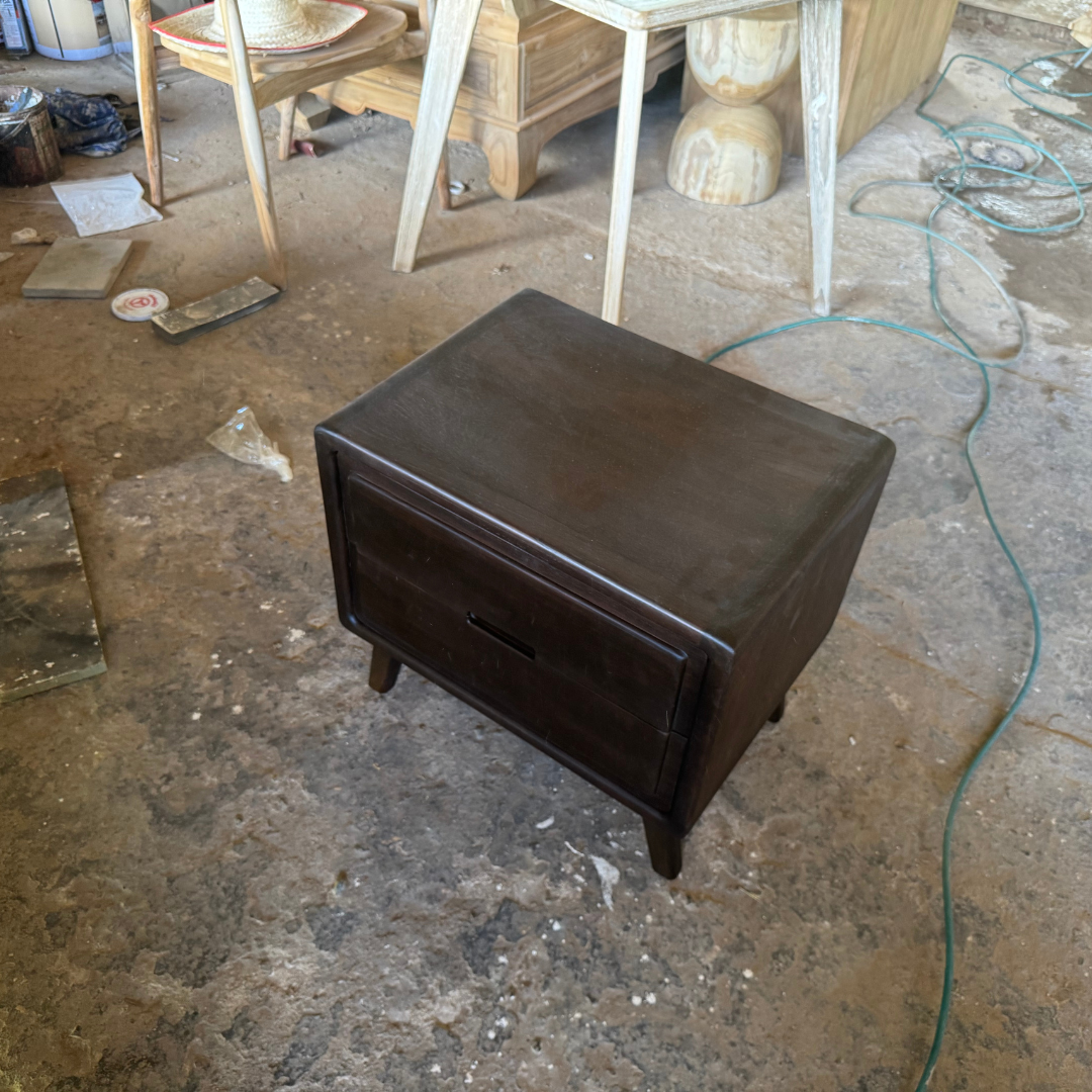 Fah Reclaimed Teak Bedside Table