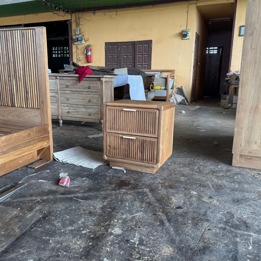 Napha Reclaimed Teak Bedside Table