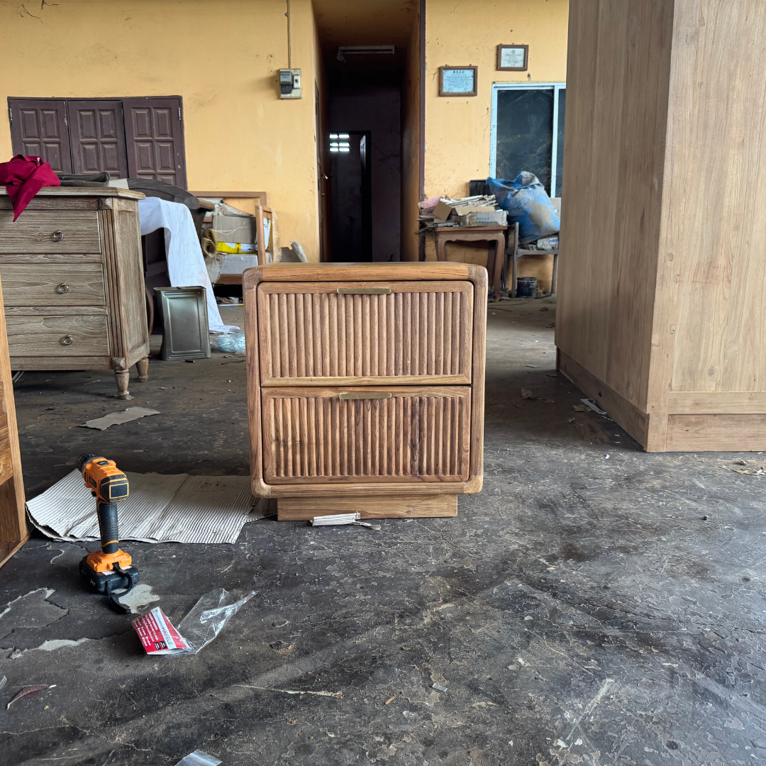 Napha Reclaimed Teak Bedside Table