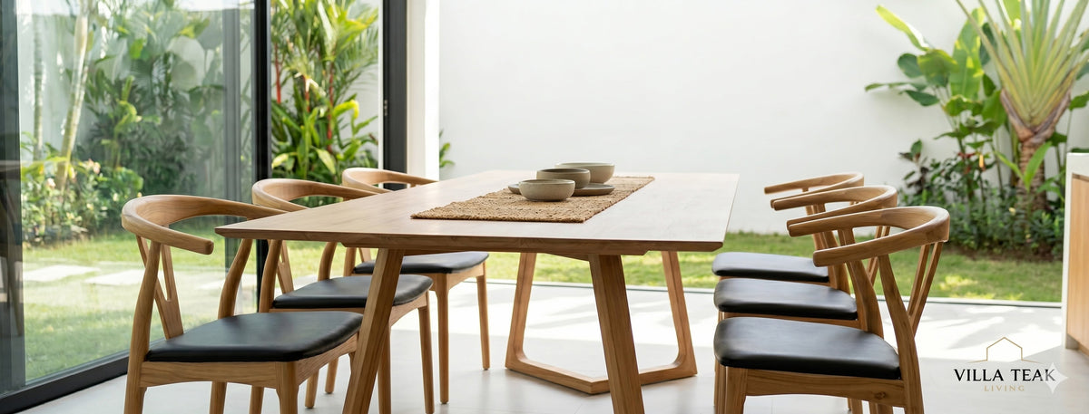 Ayutthaya Reclaimed Teak Dining Table