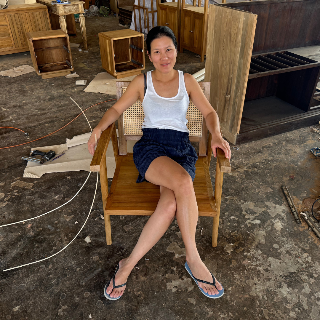 Lipe Reclaimed Teak Occasional Chair