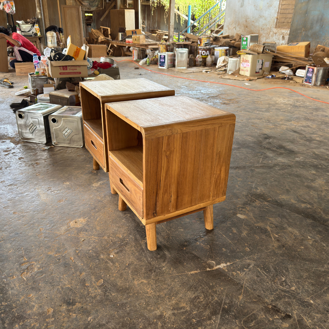 Rai Reclaimed Teak Bedside Table