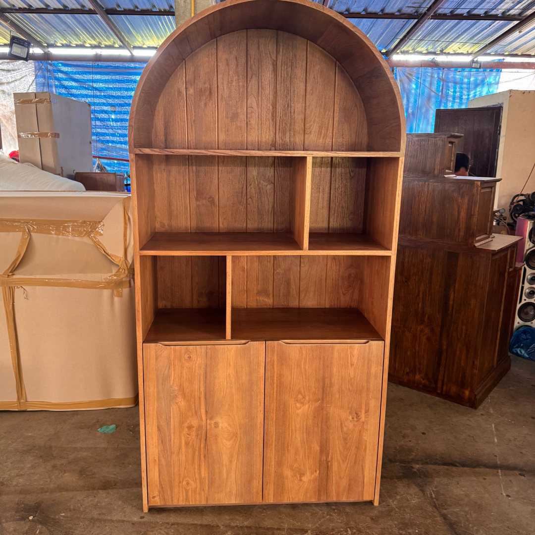Pha Reclaimed Teak Bookcase / Display Cabinet
