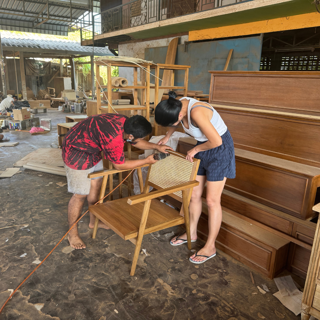 Lipe Reclaimed Teak Occasional Chair