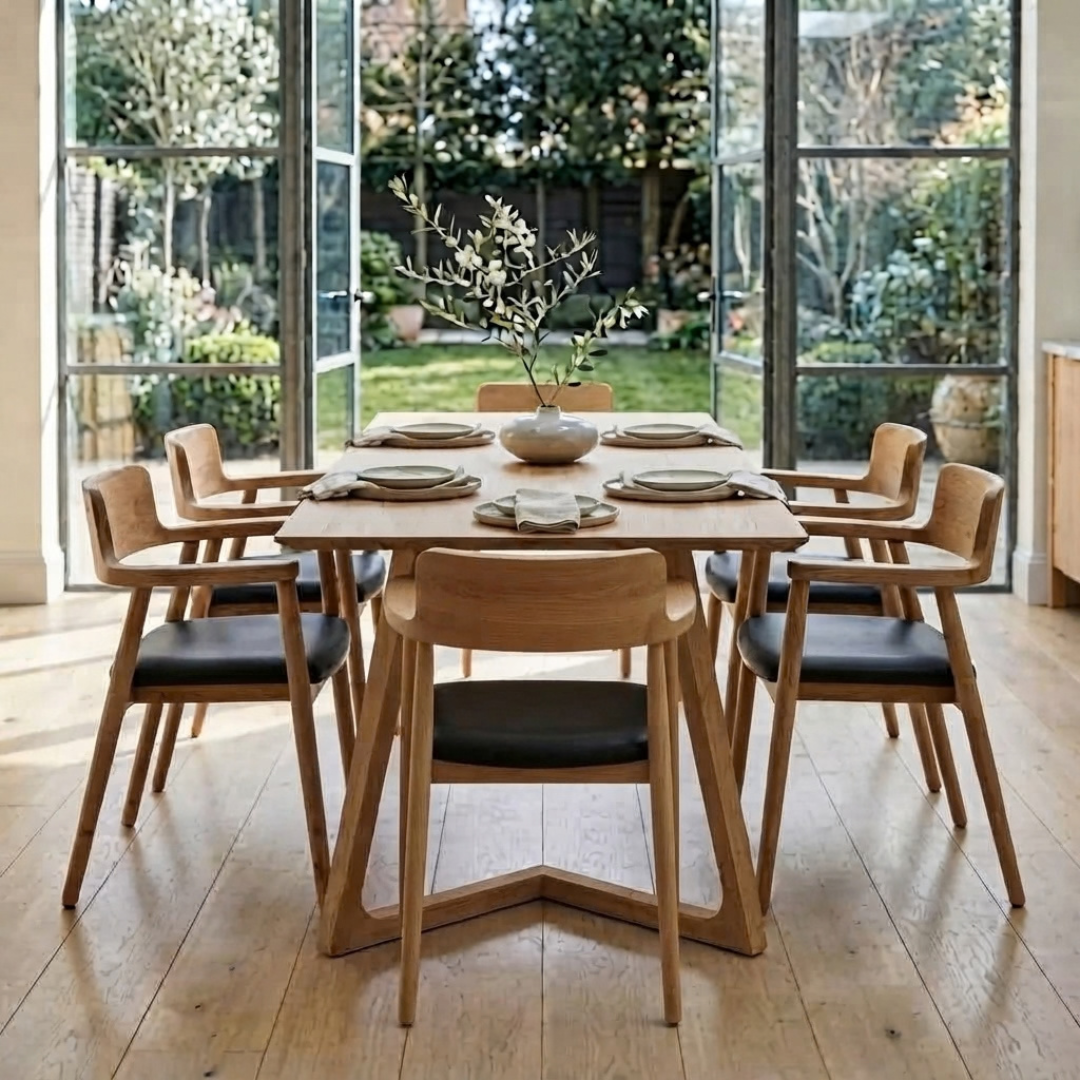 Ayutthaya Reclaimed Teak Dining Table