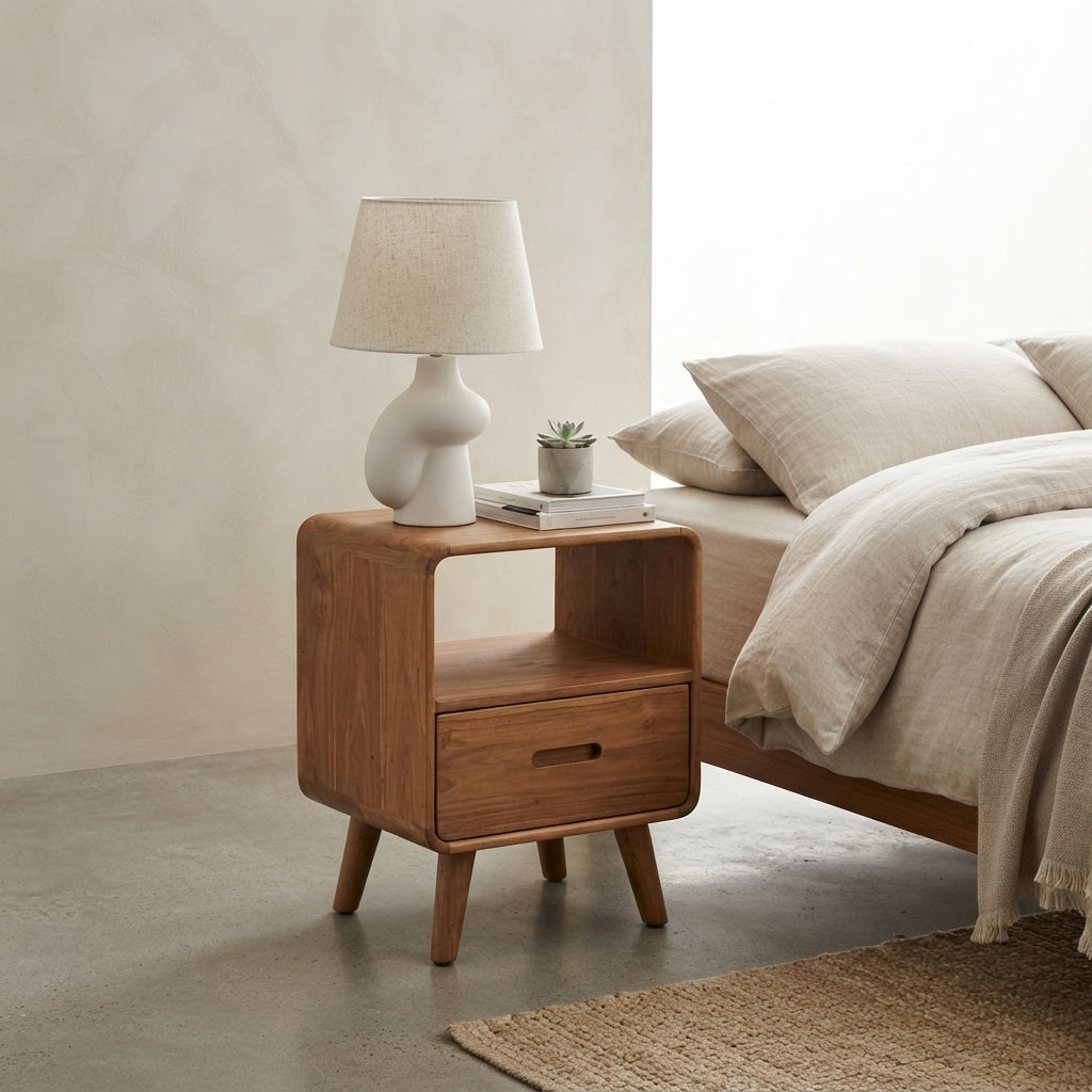 Rai Reclaimed Teak Bedside Table