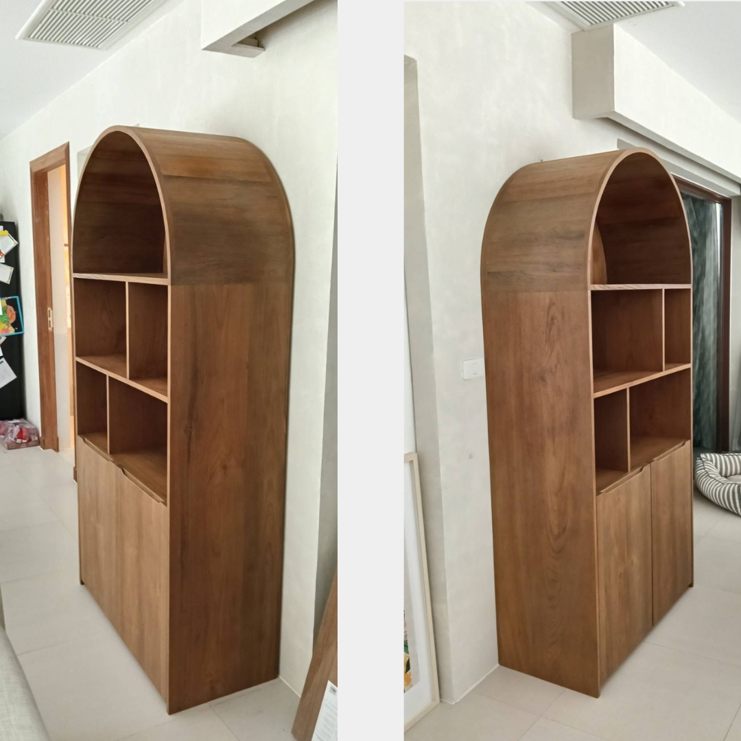 Pha Reclaimed Teak Bookcase / Display Cabinet