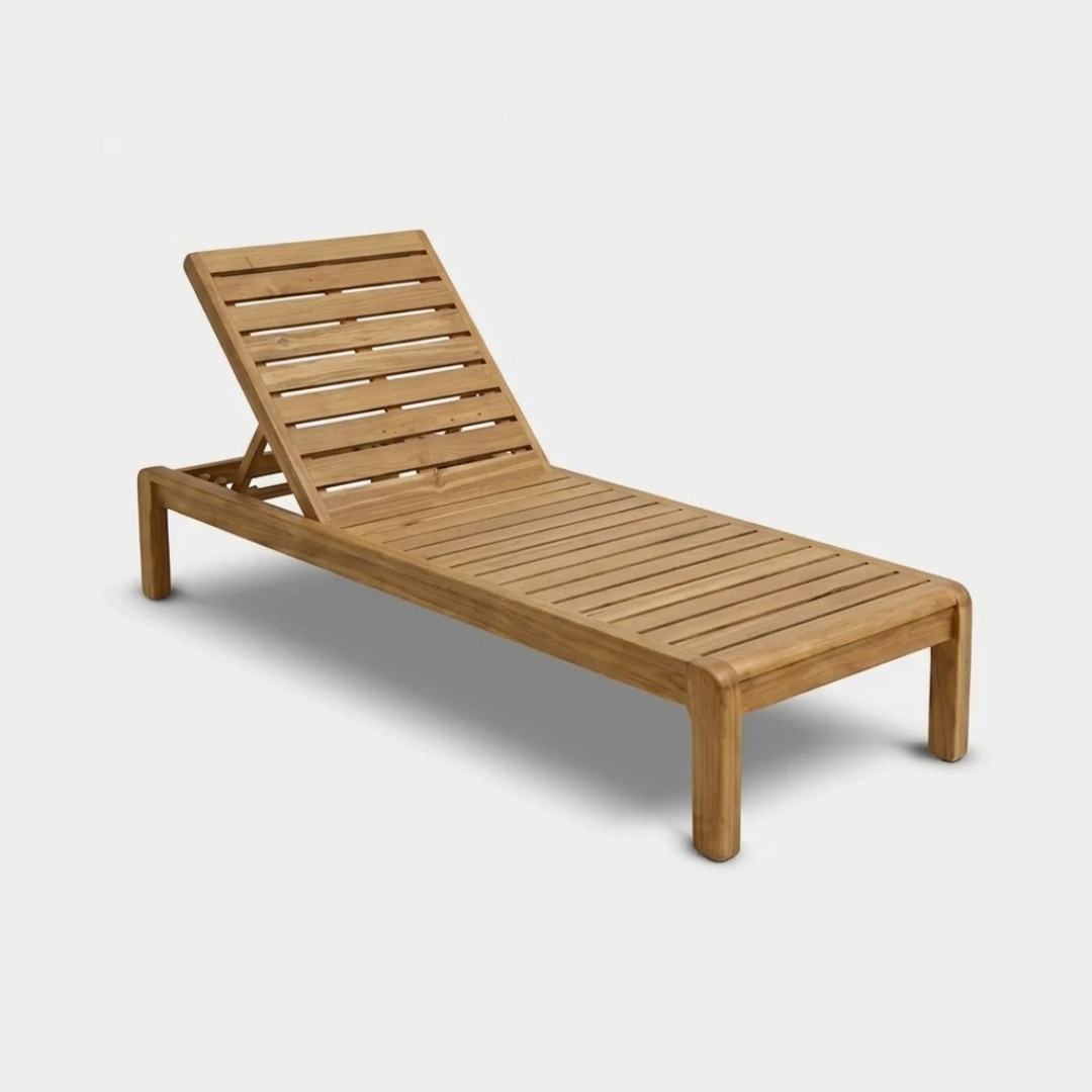 Surin Reclaimed Teak Sun Lounger